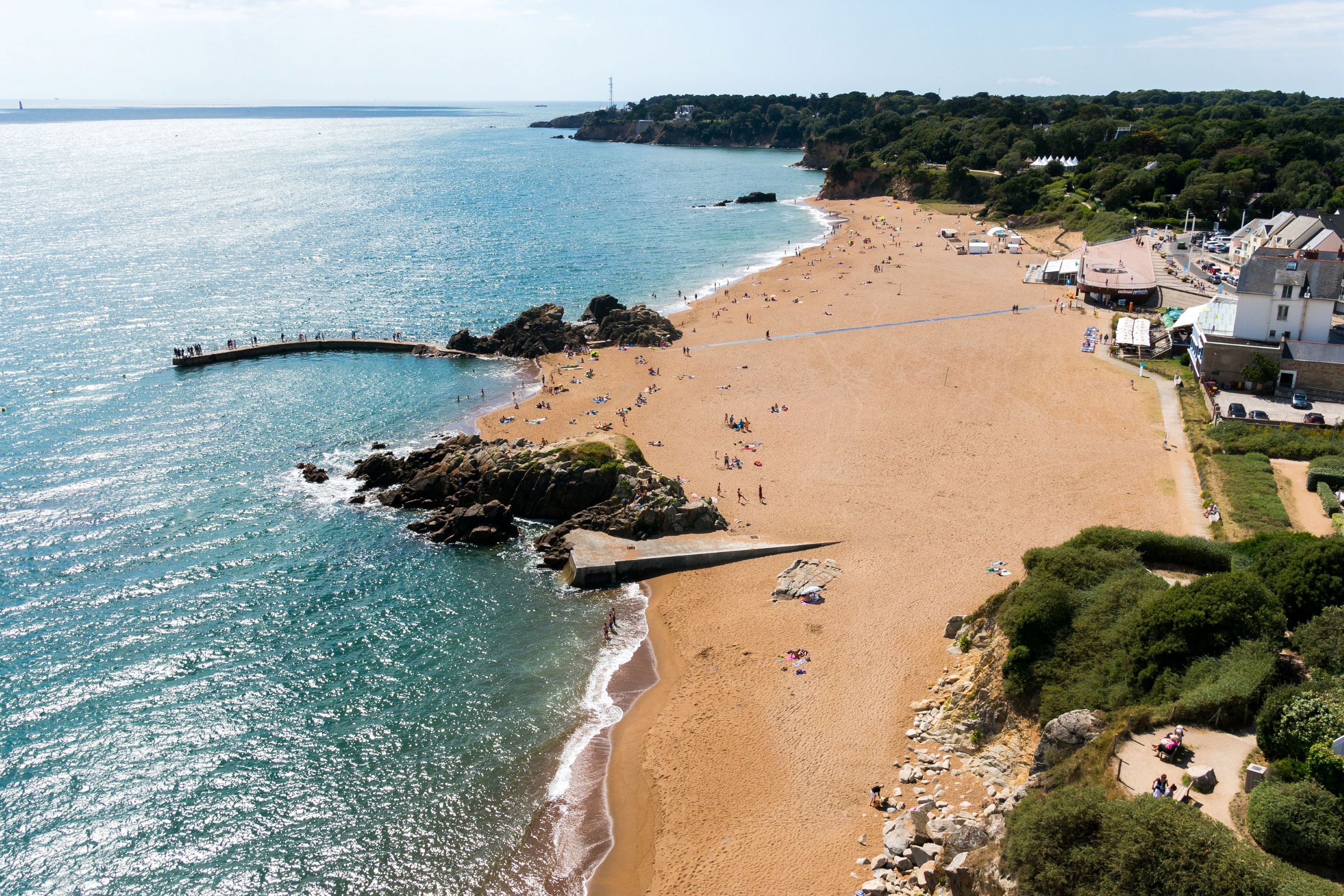 Bord de mer, littoral, vue aérienne