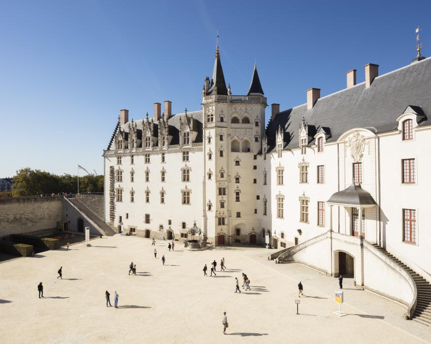 Cour intérieure du Château des Ducs de Bretagne