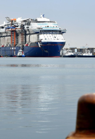 Chantiers de l'Atlantique, paquebot en construction