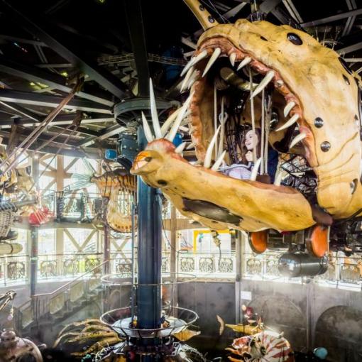 Les Machines de l'île, Le Carrousel des Mondes Marins, parc des Chantiers - Nantes