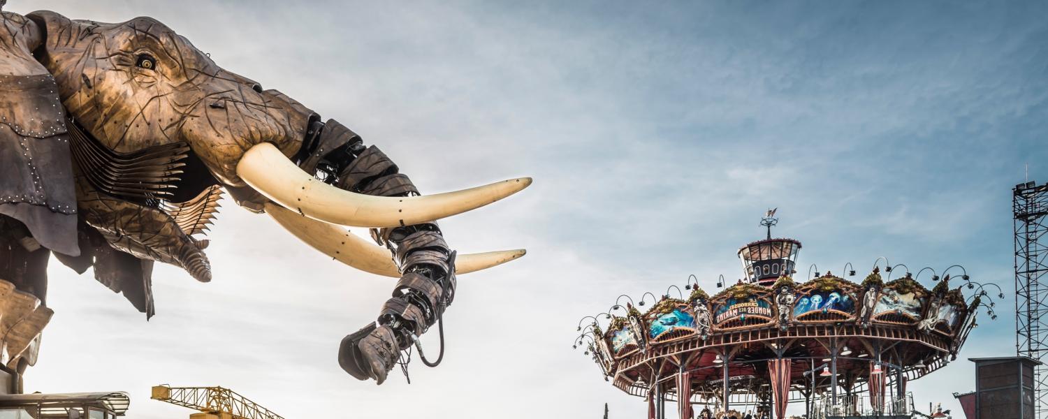 elephant et carrousel nantes