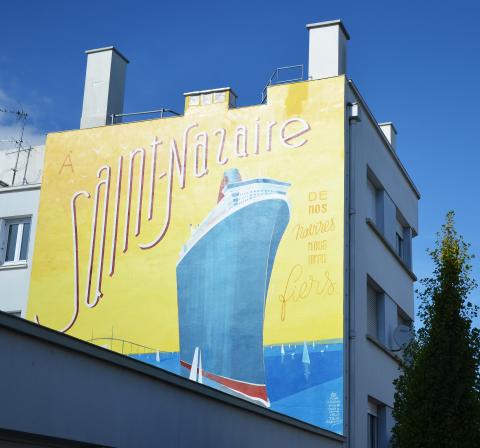 Peinture mural_Toqué Frères©Andrea Klose
