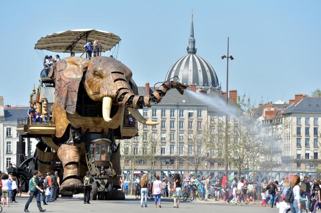 Les machines - Éléphant nantes