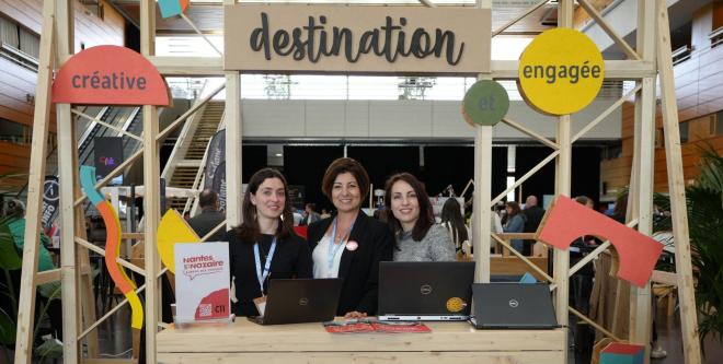 So Evénements Nantes 2023, stand du Bureau des Congrès de Nantes & Saint-Nazaire