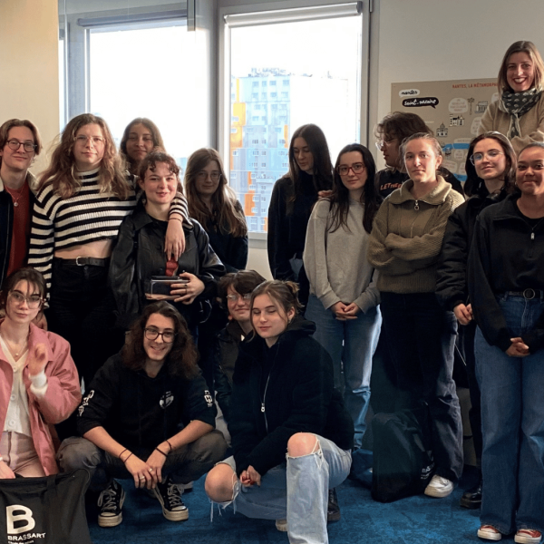 photo étudiants ecole brassart
