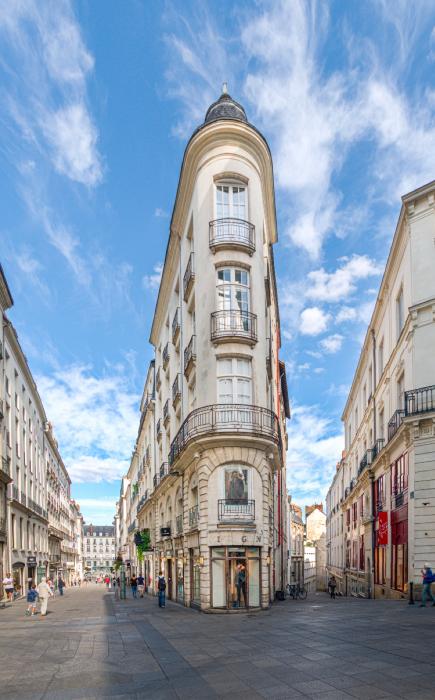 Photo de la rue Crébillon à Nantes