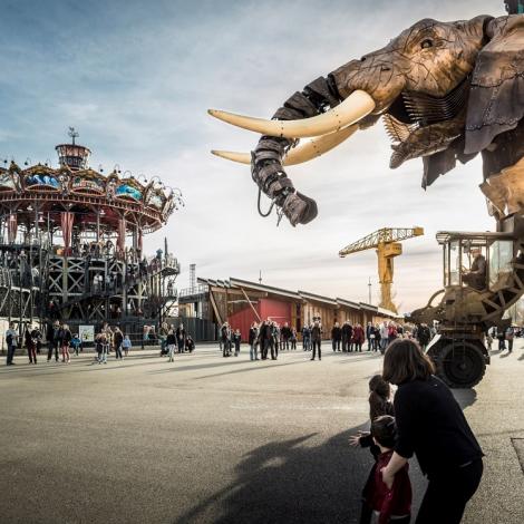 Les Machines de l'île, parc des Chantiers, Nantes