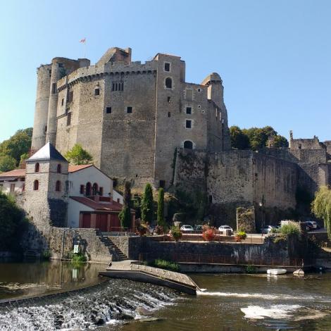 Clisson, vue sur le château