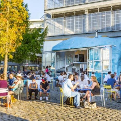 Photo terrasse d'un restaurant à Nantes