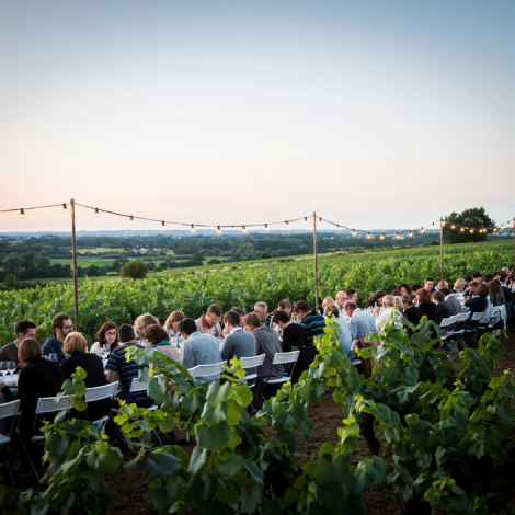 photo Diner dans les vignes voyage a nantes