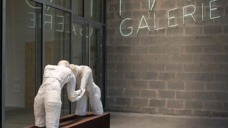 Statue au HAB Galerie de Nantes