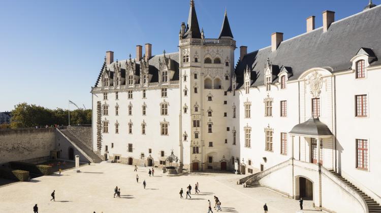 Cour intérieure du Château des Ducs de Bretagne