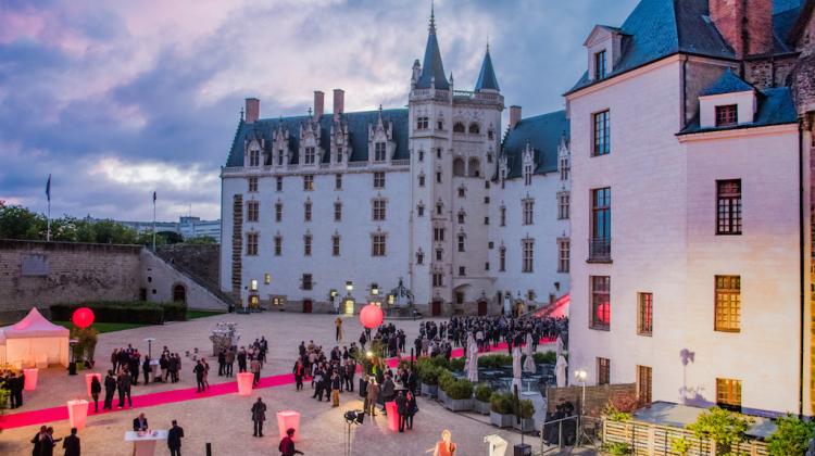 Evénement dans la cour du Château des Ducs de Bretagne