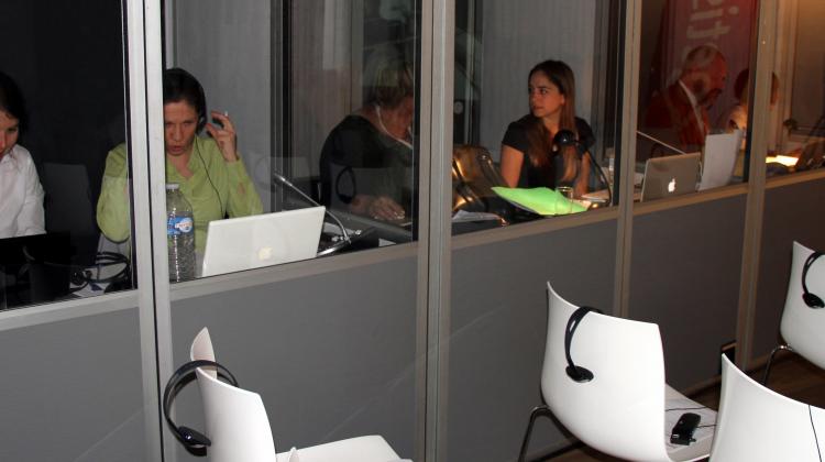 Salle des traducteurs