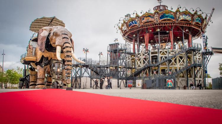 L'éléphant et le carrousel de Nantes