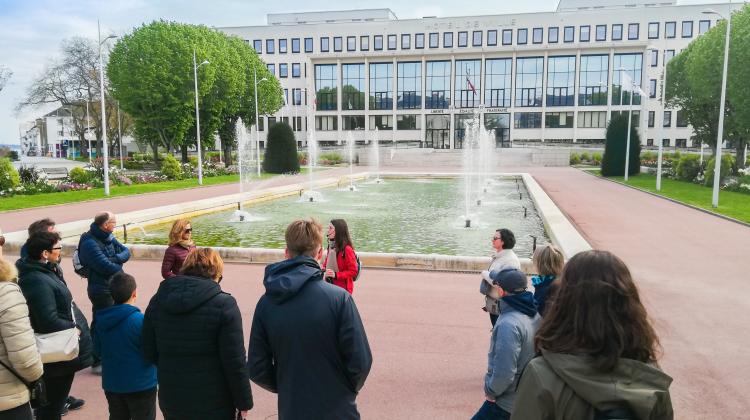 VISITE DE SAINT-NAZAIRE - SAINT NAZAIRE RENVERSANTE